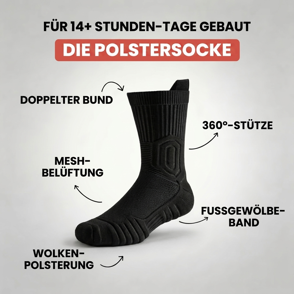 Die Polstersocke
